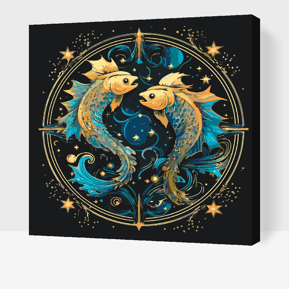 Malování podle čísel - Pisces